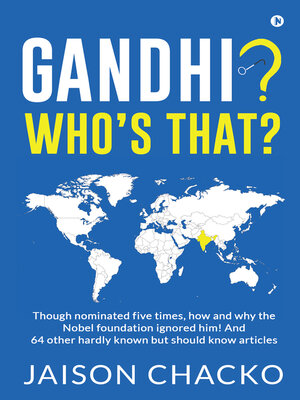 cover image of Gandhi? Who's That?